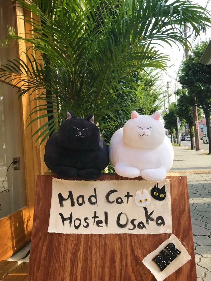 Mad Cat Hostel Osaka&Bar Exterior foto